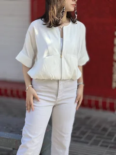 بامبر زیپ دار
